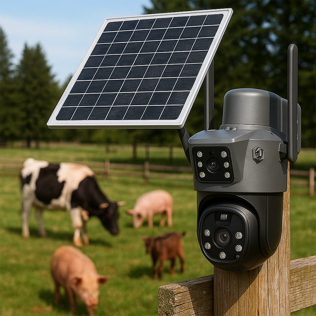 Voltorma HaloField Premium 6K Outdoor Security Camera™