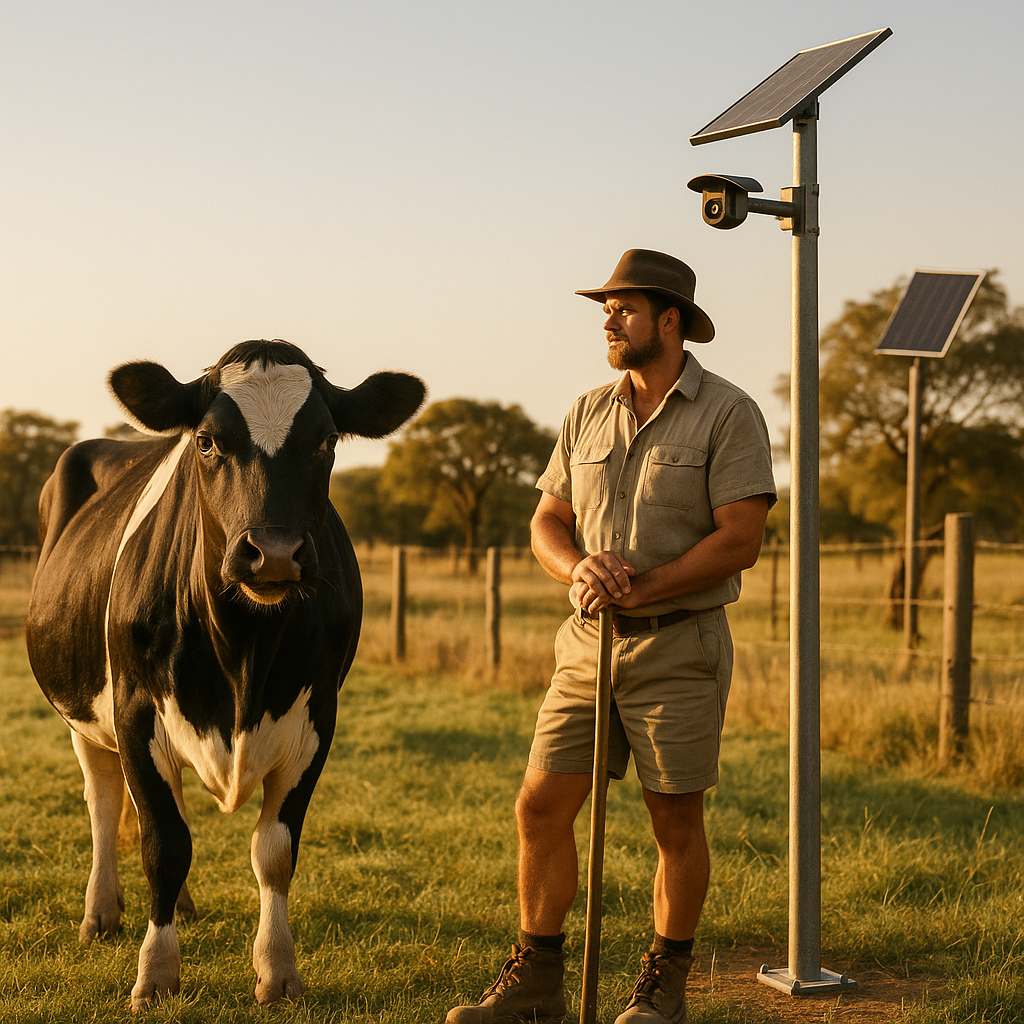 Voltorma HaloField Premium 6K Outdoor Security Camera™